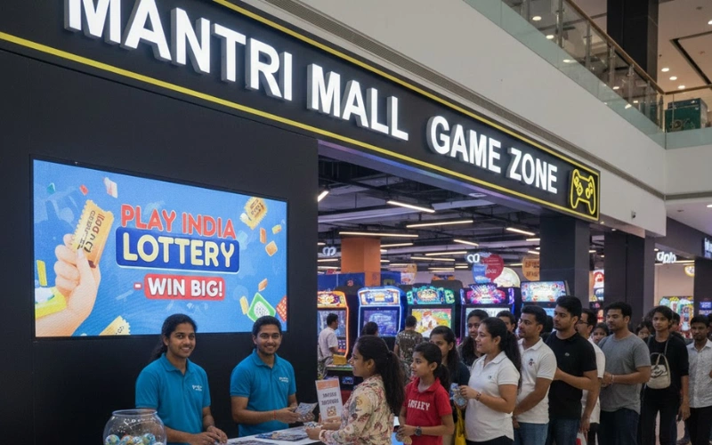 play india lottery target​ at Mantri Mall Game featured image